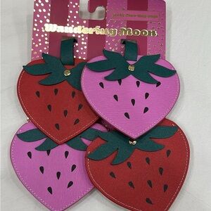 Wandering Moon Strawberry Bag Tags